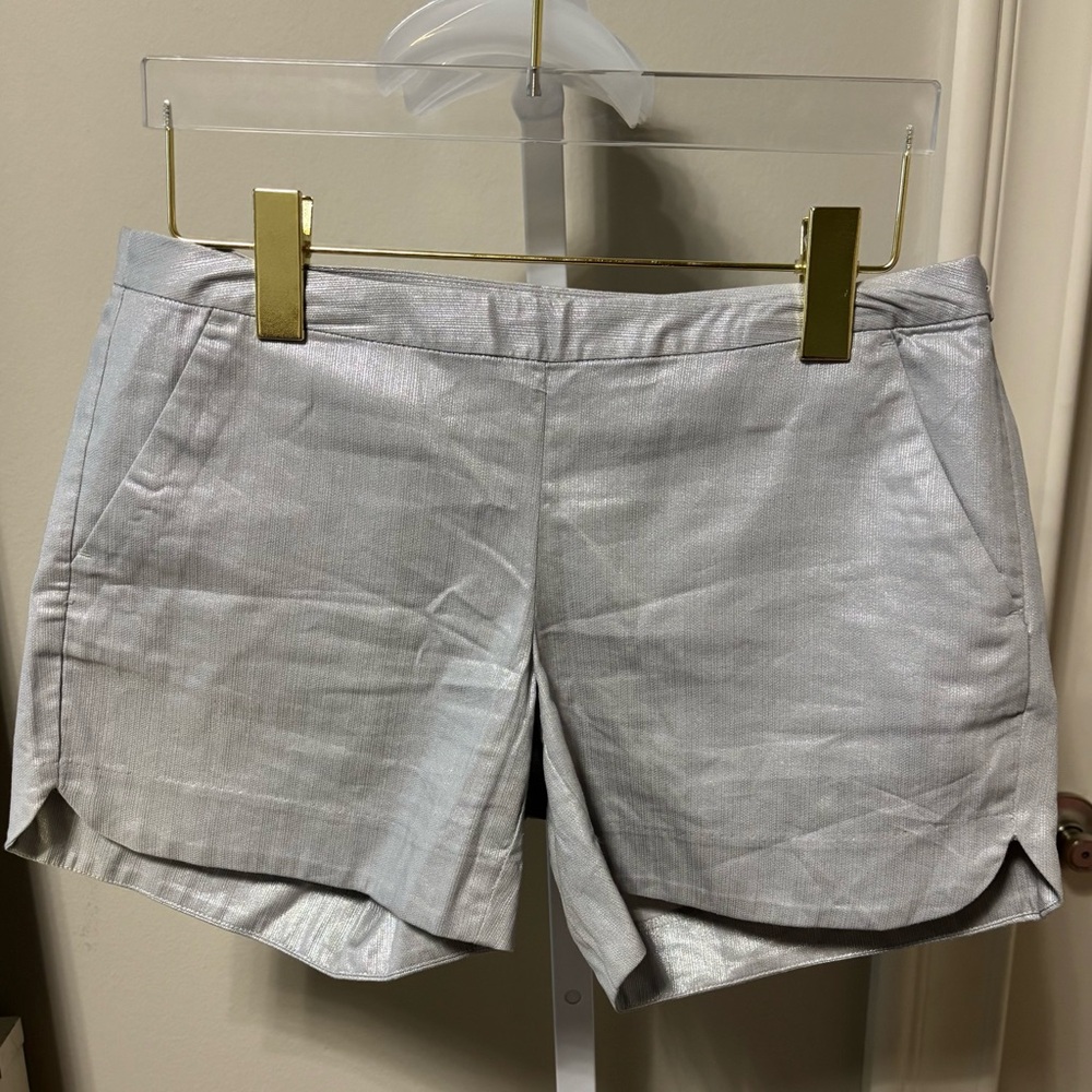 Lilly Pulitzer Silver Shorts